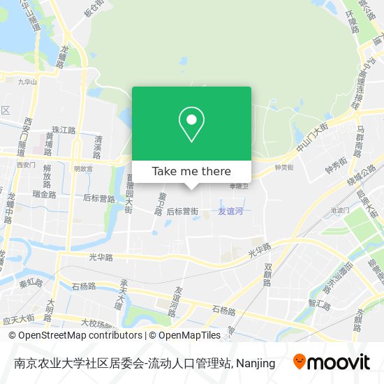 南京农业大学社区居委会-流动人口管理站 map