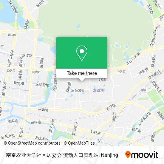 南京农业大学社区居委会-流动人口管理站 map