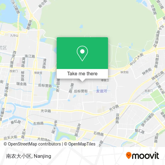 南农大小区 map