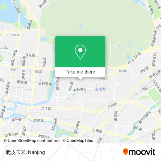 脆皮玉米 map