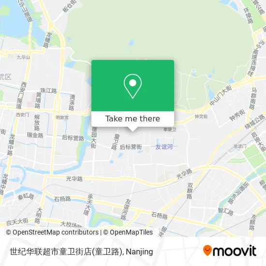 世纪华联超市童卫街店(童卫路) map