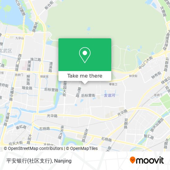 平安银行(社区支行) map
