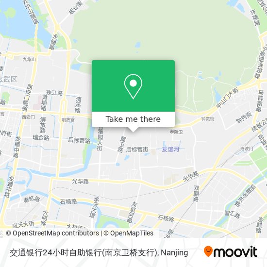 交通银行24小时自助银行(南京卫桥支行) map