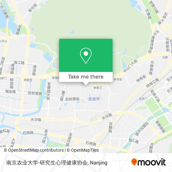 南京农业大学-研究生心理健康协会 map