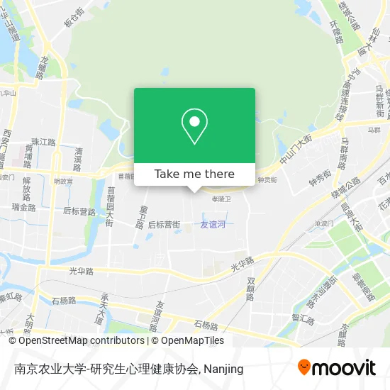 南京农业大学-研究生心理健康协会 map
