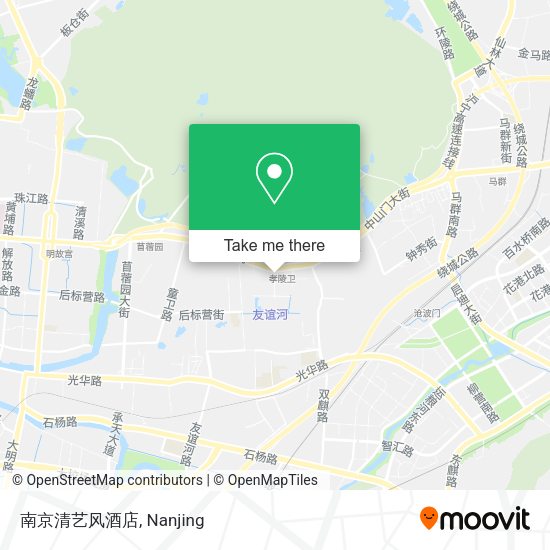 南京清艺风酒店 map