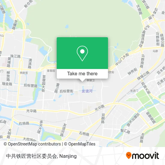 中共铁匠营社区委员会 map