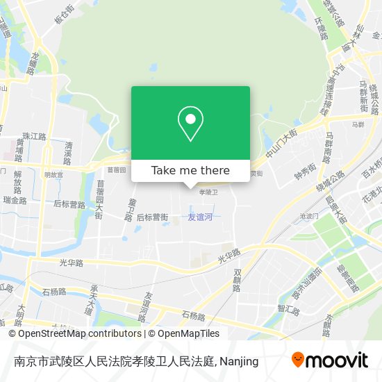 南京市武陵区人民法院孝陵卫人民法庭 map