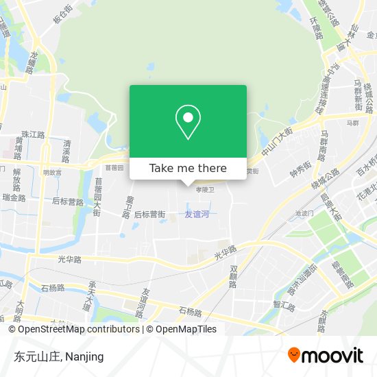 东元山庄 map