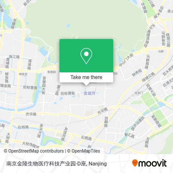南京金陵生物医疗科技产业园-D座 map