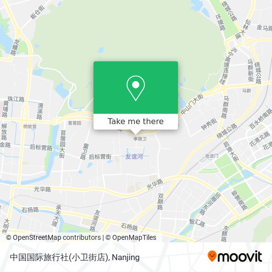 中国国际旅行社(小卫街店) map