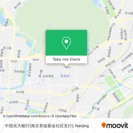 中国光大银行(南京君临紫金社区支行) map