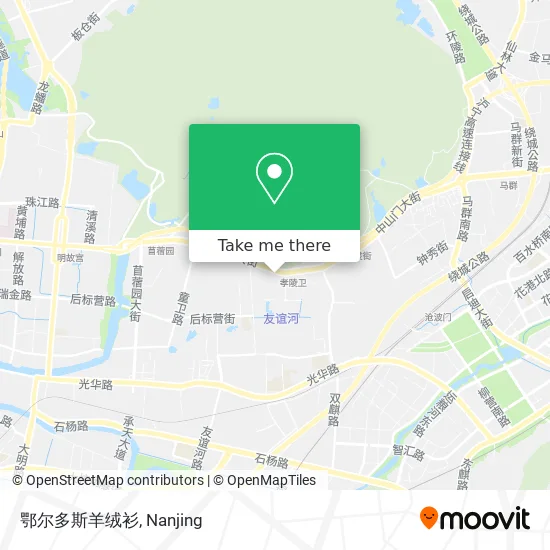 鄂尔多斯羊绒衫 map