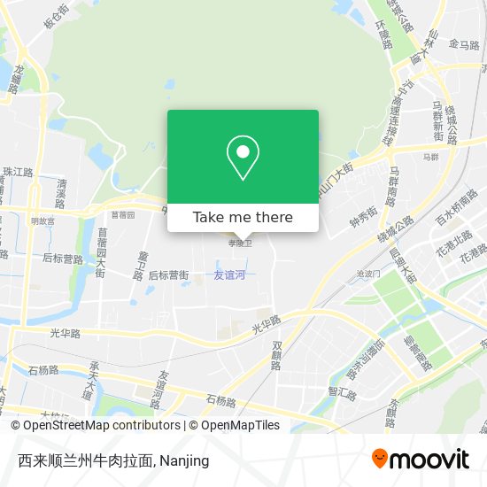 西来顺兰州牛肉拉面 map