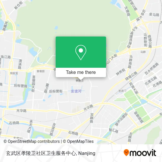玄武区孝陵卫社区卫生服务中心 map