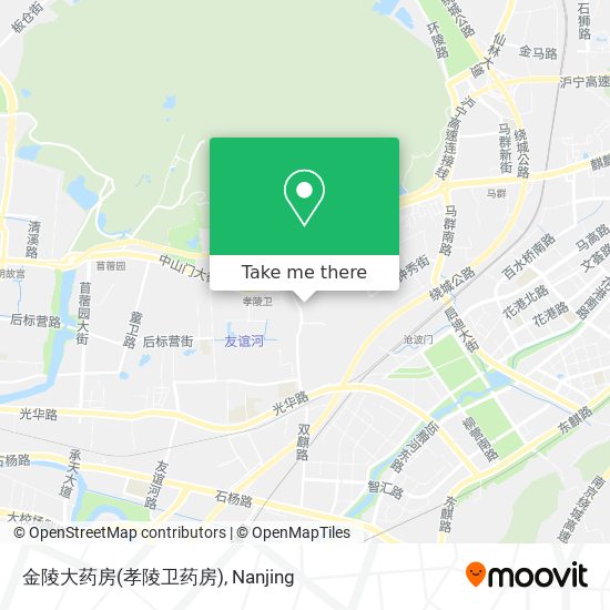 金陵大药房(孝陵卫药房) map