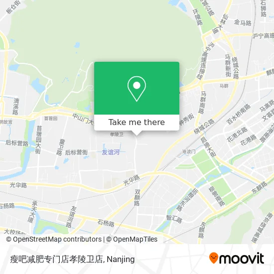 瘦吧减肥专门店孝陵卫店 map