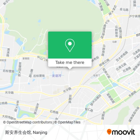 斯安养生会馆 map