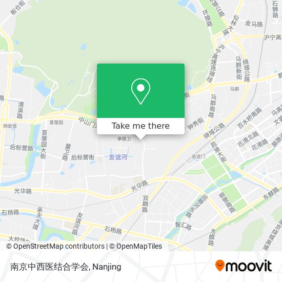 南京中西医结合学会 map