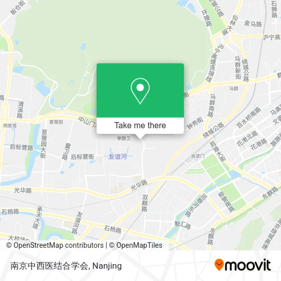 南京中西医结合学会 map