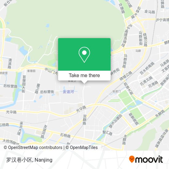罗汉巷小区 map