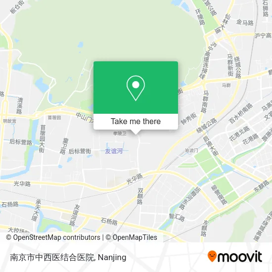 南京市中西医结合医院 map