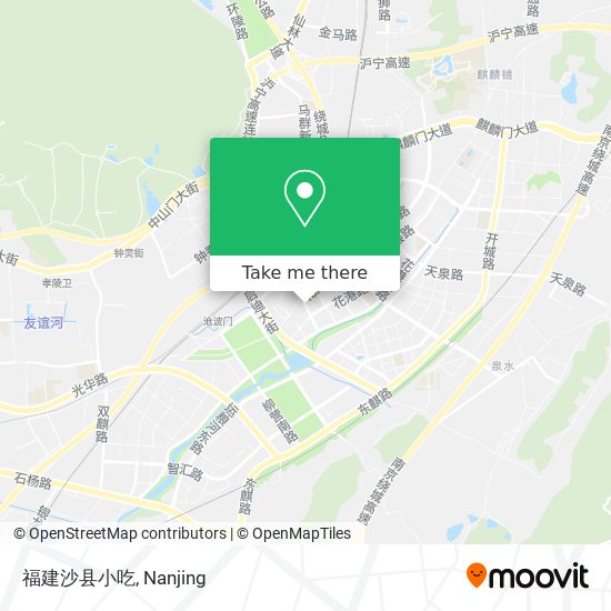 福建沙县小吃 map