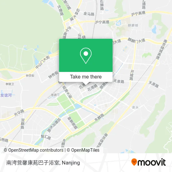 南湾营馨康苑巴子浴室 map