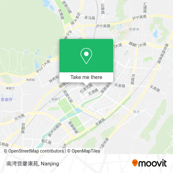 南湾营馨康苑 map