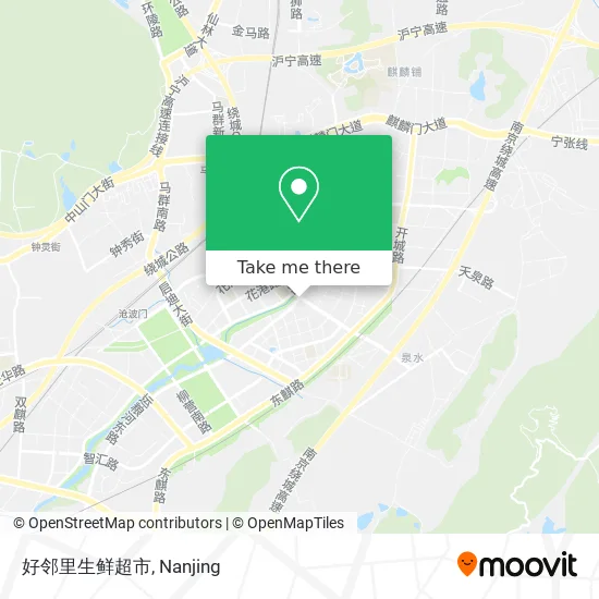 好邻里生鲜超市 map