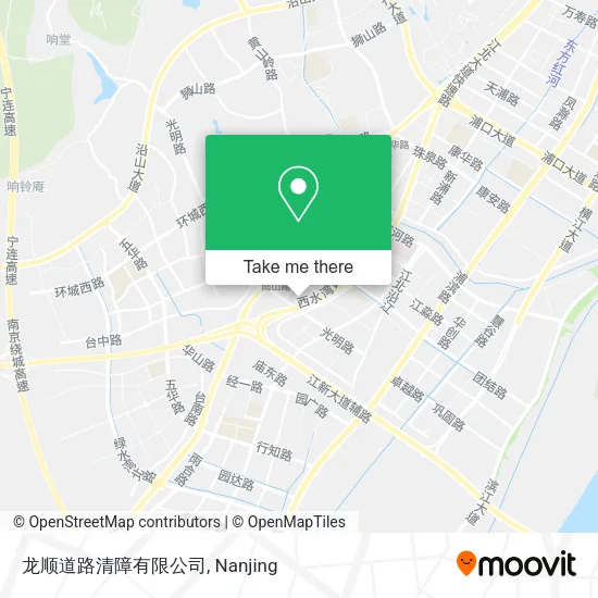 龙顺道路清障有限公司 map