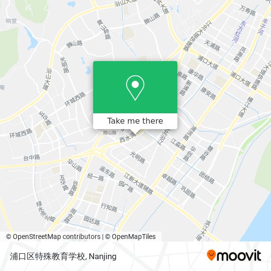 浦口区特殊教育学校 map