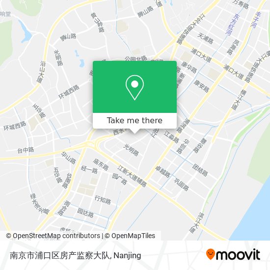 南京市浦口区房产监察大队 map