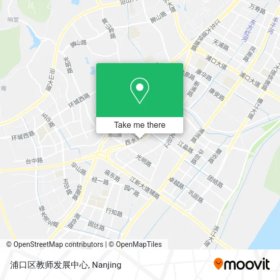 浦口区教师发展中心 map