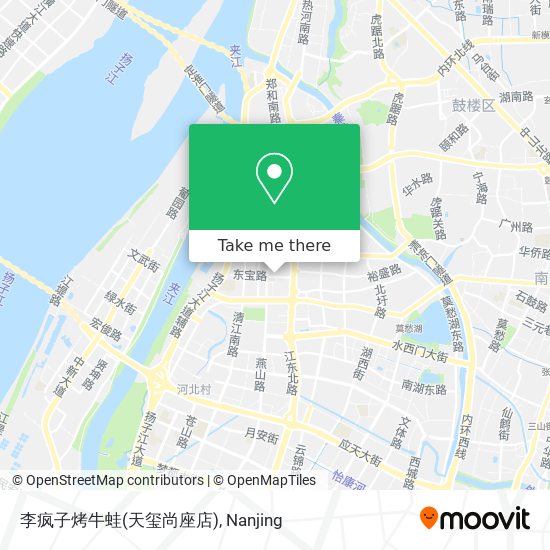 李疯子烤牛蛙(天玺尚座店) map