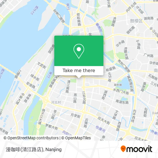 漫咖啡(清江路店) map