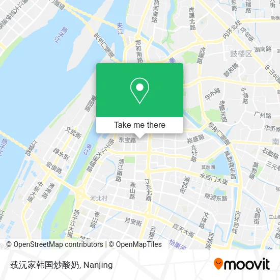 载沅家韩国炒酸奶 map