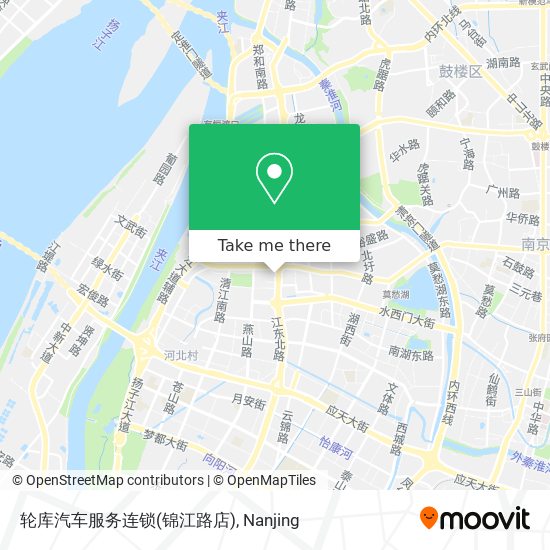 轮库汽车服务连锁(锦江路店) map