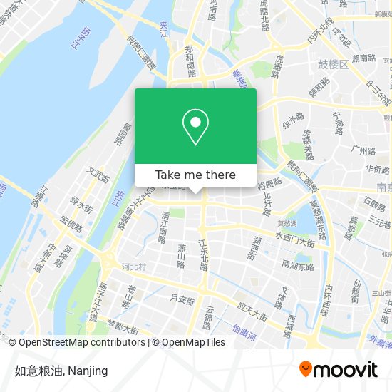 如意粮油 map