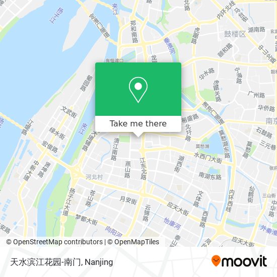 天水滨江花园-南门 map