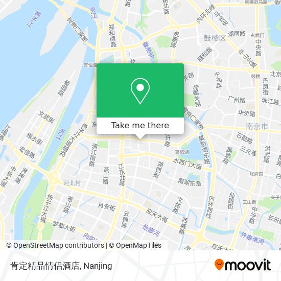 肯定精品情侣酒店 map