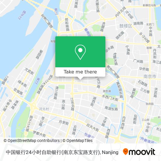 中国银行24小时自助银行(南京东宝路支行) map