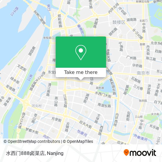 水西门888卤菜店 map