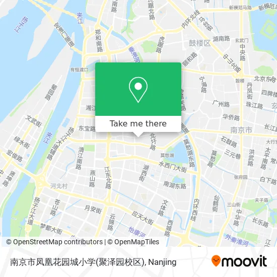 南京市凤凰花园城小学(聚泽园校区) map