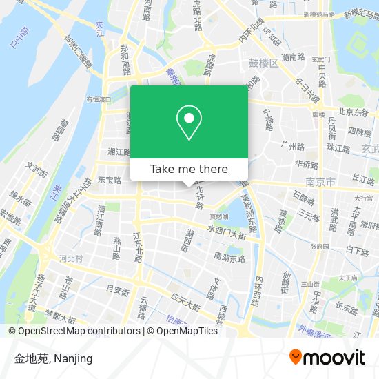 金地苑 map