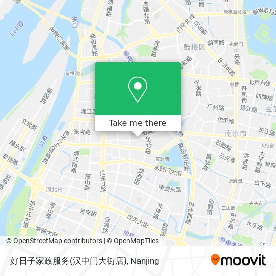 好日子家政服务(汉中门大街店) map