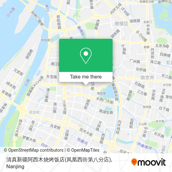 清真新疆阿西木烧烤饭店(凤凰西街第八分店) map