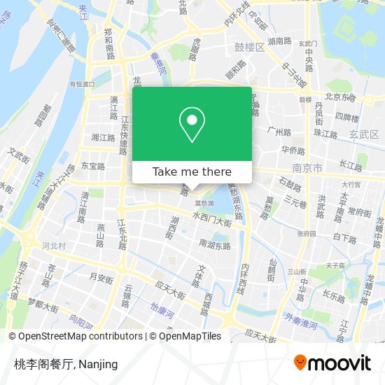 桃李阁餐厅 map