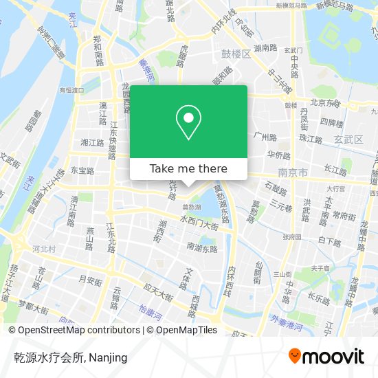 乾源水疗会所 map