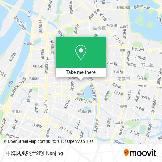 中海凤凰熙岸2期 map